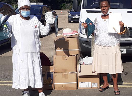 TUNICS DONATION HEAD TO AFRICA